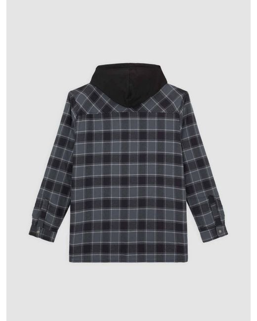 Chemise À Capuche En Polaire Et Flanelle, Homme, Taille Dickies pour homme en coloris Gray