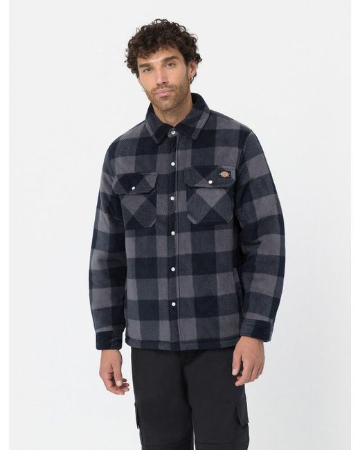 Dickies Portland Shacket, Herren, Größe in Blue für Herren