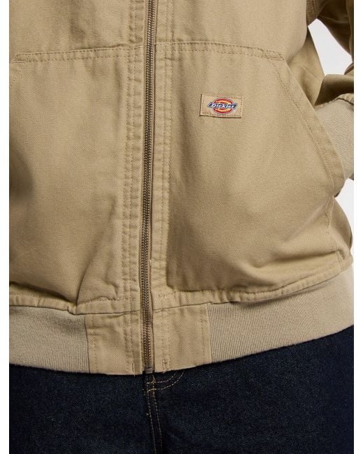 Dickies Duck Canvas Unlined Hooded Jacke, Herren, Größe in Natural für Herren