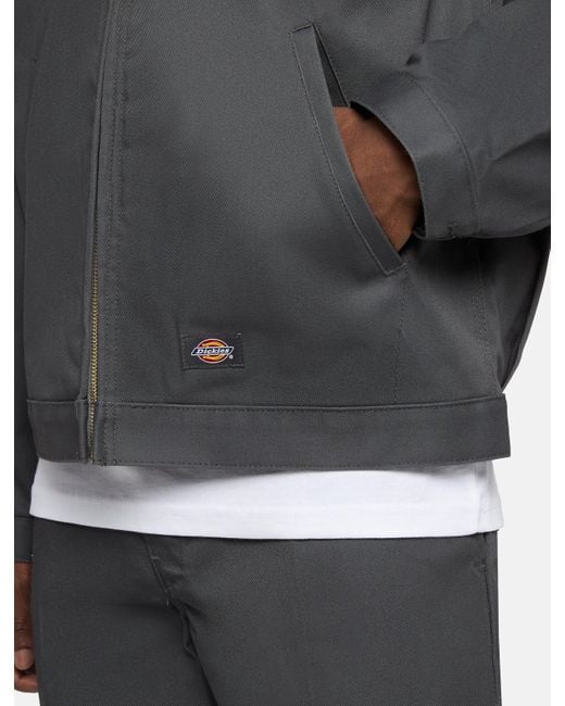 Veste Eisenhower Doublée, Homme, Taille Dickies pour homme en coloris Gray