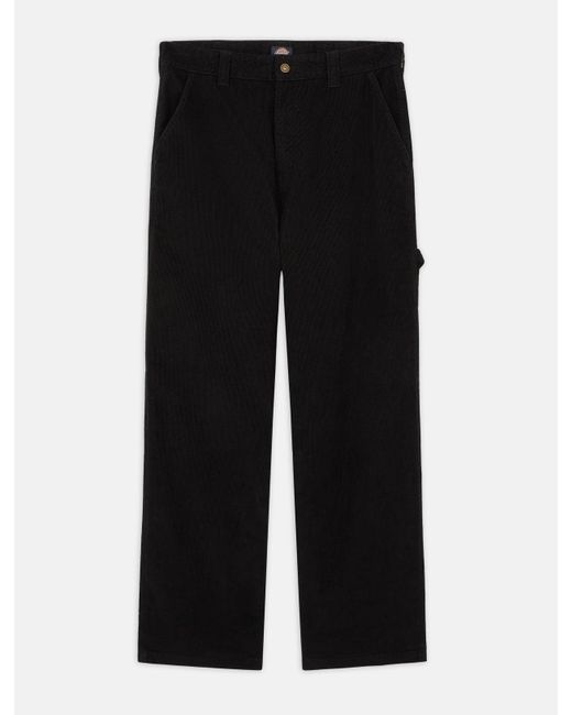 Pantalon Carpenter En Velours Côtelé, Homme, Taille Dickies pour homme en coloris Black