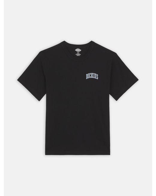 Dickies Black Aitkin Chest Logo Kurzarm-T-Shirt