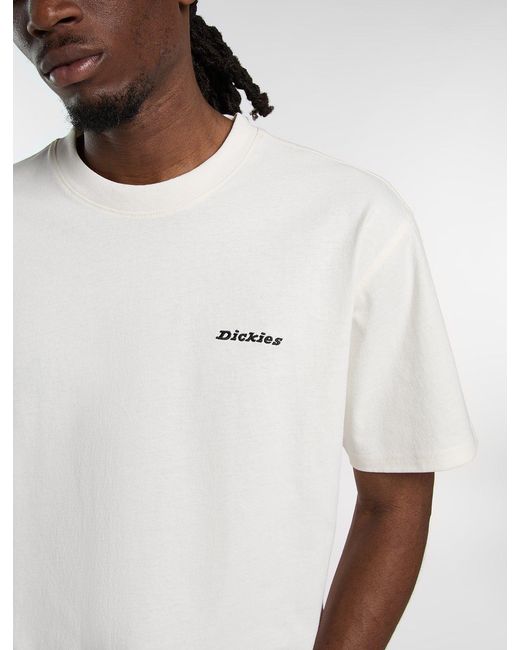 Dickies White Loretto Midweight T-Shirt for men