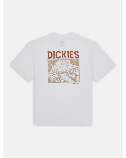 Dickies White Patrick Springs Short Sleeve T-shirt for men