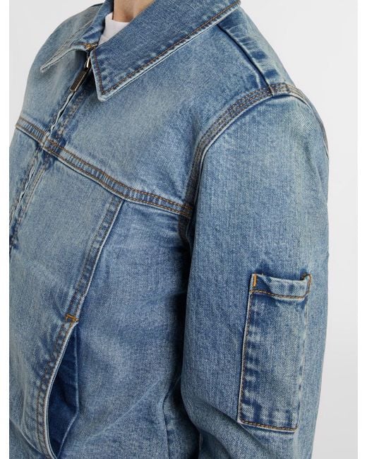 Veste En Jean Slim, Femme, Taille Dickies en coloris Blue