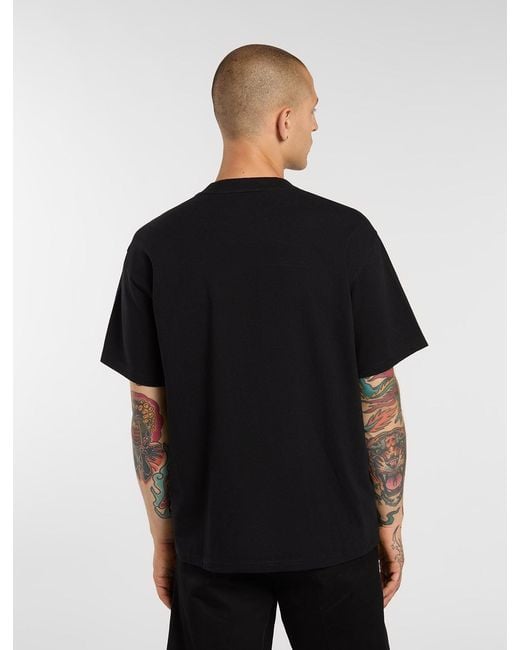 Dickies Black Icon Midweight T-Shirt for men