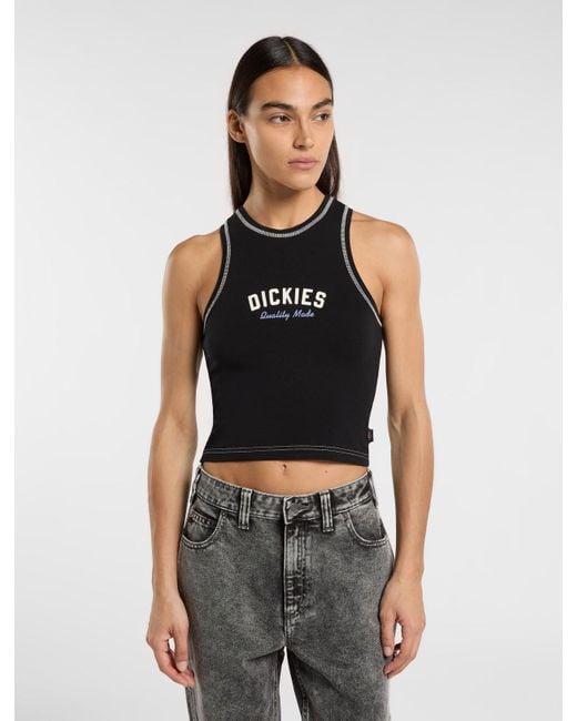 Haut Avec Dos Nageur Femme Dickies en coloris Black