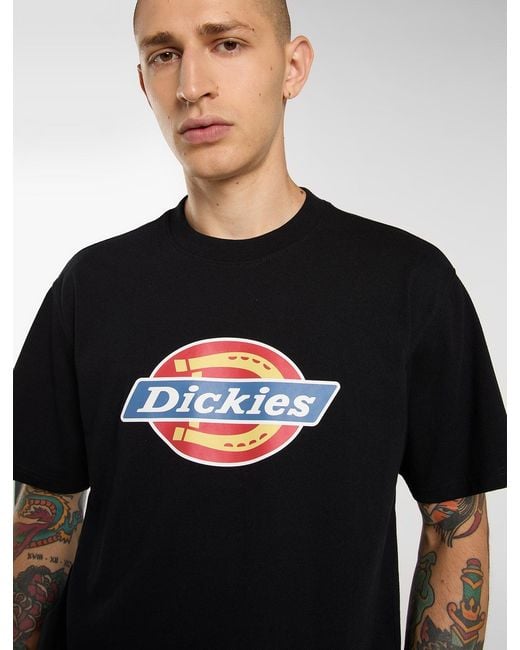 Dickies Black Icon Midweight T-Shirt for men