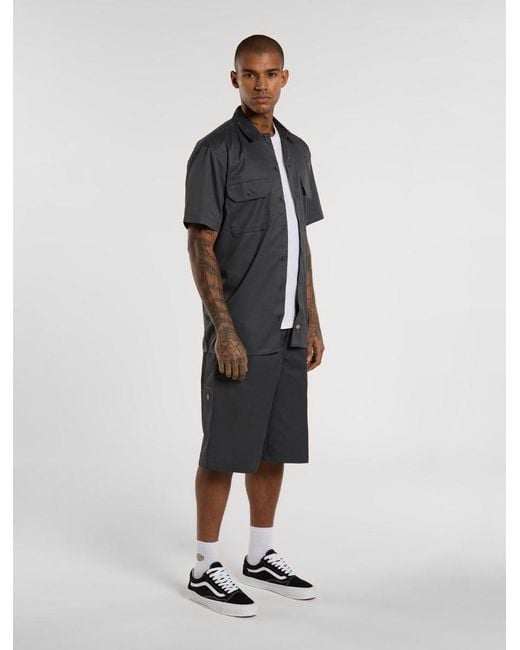 Dickies 13 Inch Multi Pocket Arbeitsshorts, Herren, Größe in Black für Herren