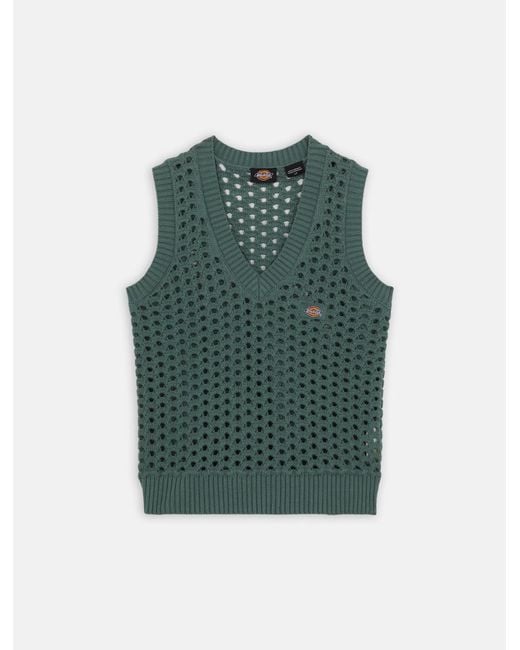 Dickies Green Ingalls Knitted Vest