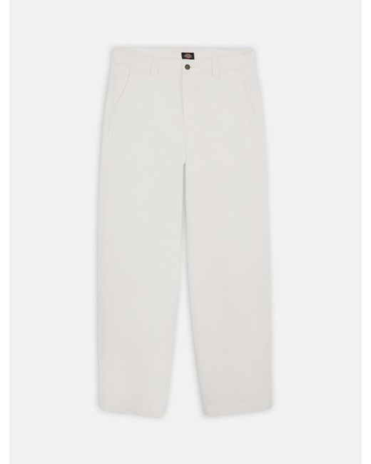 Dickies White Madison Denim Trousers for men