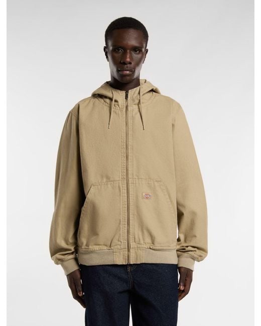 Dickies Duck Canvas Unlined Hooded Jacke, Herren, Größe in Natural für Herren