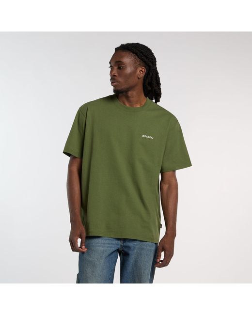 Dickies Green Loretto Midweight T-Shirt for men
