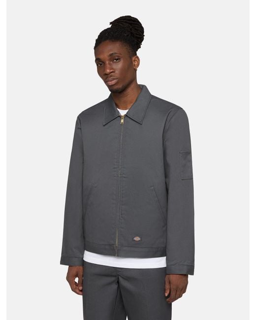 Veste Eisenhower Doublée, Homme, Taille Dickies pour homme en coloris Gray