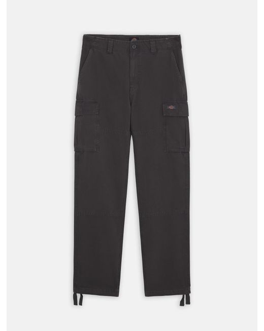 Dickies Gray Johnson Cargo Trousers for men