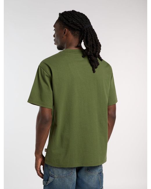 Camiseta De Peso Medio Loretto, Hombre, Talla Dickies de hombre de color Green