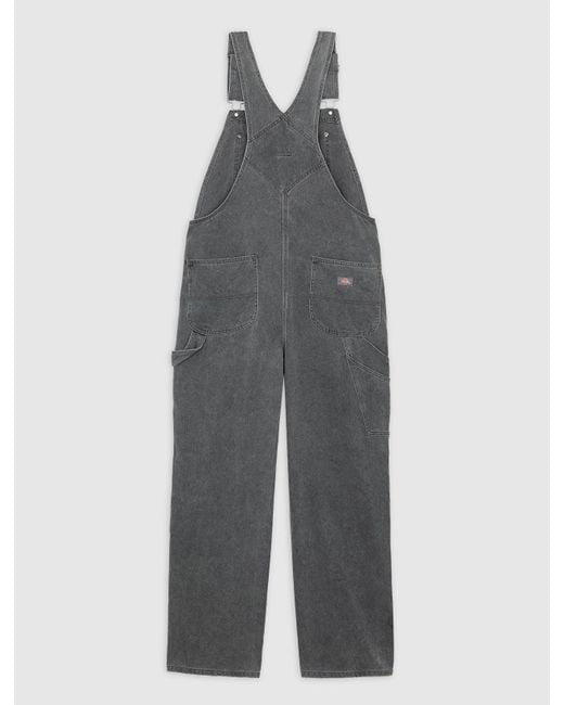 Dickies Denim Classic Latzhose, Herren, Größe in White für Herren