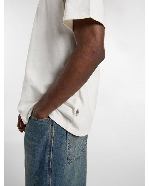 Dickies White Loretto Midweight T-Shirt for men