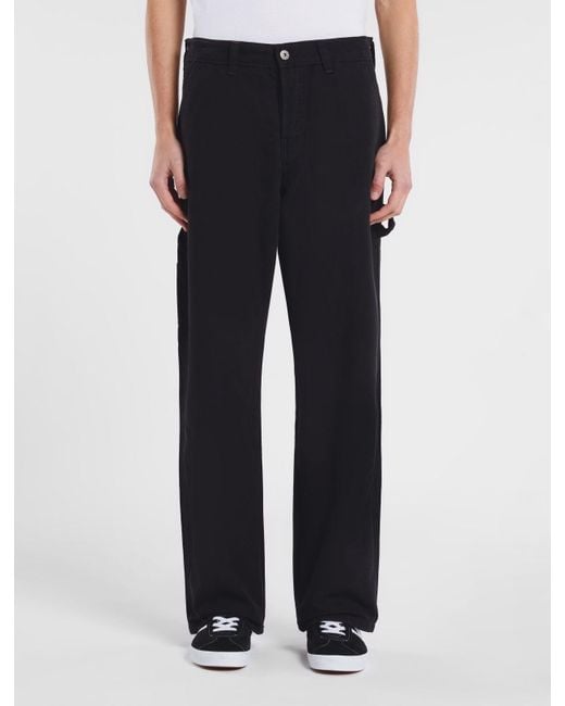 Pantalon Carpenter En Toile Légère Homme Dickies pour homme en coloris Black