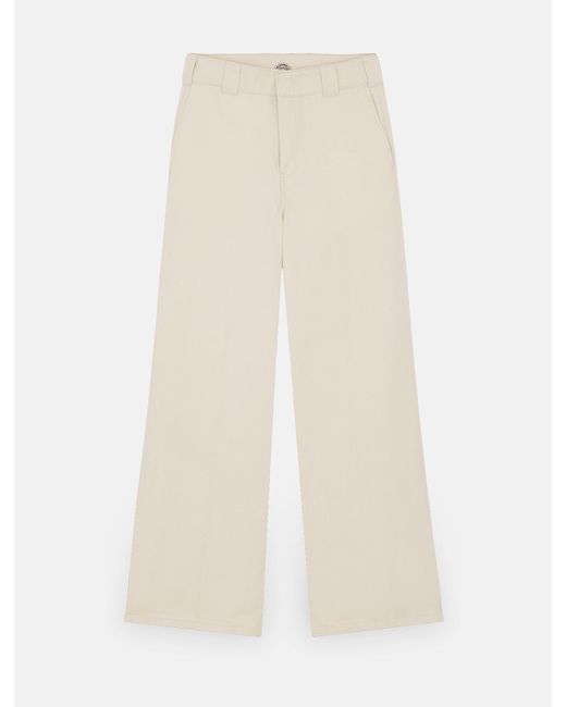 Pantalon De Travail À Jambe Ample Dickies en coloris White