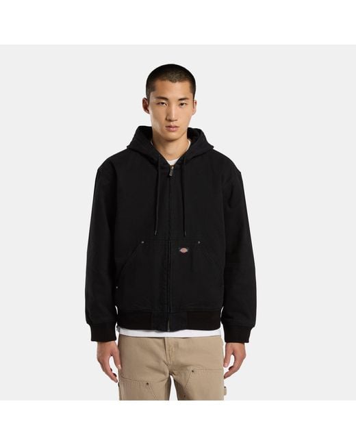 Veste À Capuche En Toile Hilham, Homme, Taille Dickies pour homme en coloris Black