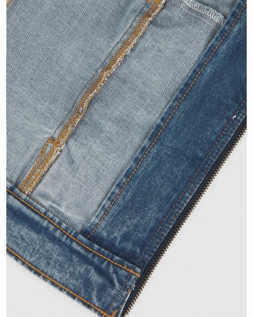 Veste En Jean Slim, Femme, Taille Dickies en coloris Blue