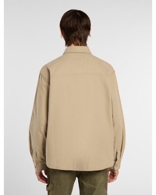 Chemise En Toile À Manches Longues, Homme, Taille Dickies pour homme en coloris Natural