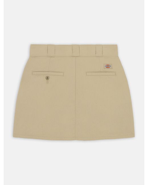 Dickies Natural Mini Work Skirt