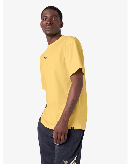 T-Shirt Manches Courtes Brodé Guy Mariano Dickies pour homme en coloris Yellow