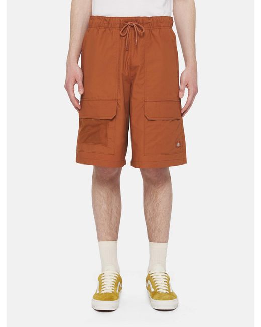 Dickies Orange Fishersville Shorts for men