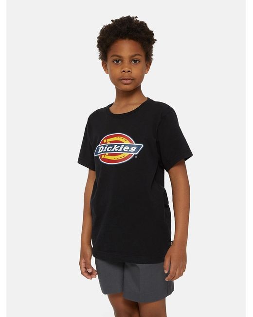 T-Shirt Icon Logo Pour Enfant unisex Noir Size S Dickies en coloris Black