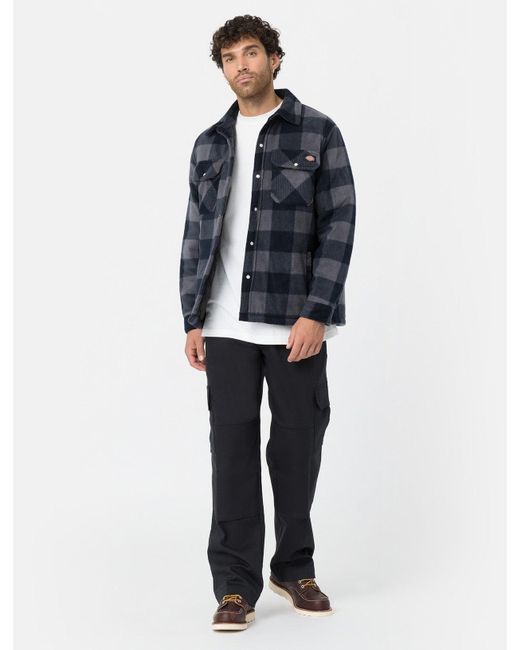 Dickies Portland Shacket, Herren, Größe in Blue für Herren