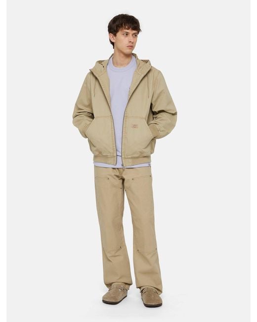 Dickies Duck Canvas Unlined Hooded Jacke, Herren, Größe in Natural für Herren