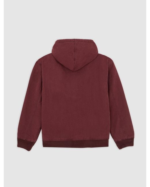 Veste À Capuche En Toile Hilham, Homme, Taille Dickies pour homme en coloris Red
