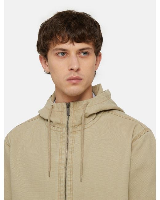 Dickies Duck Canvas Unlined Hooded Jacke, Herren, Größe in Natural für Herren