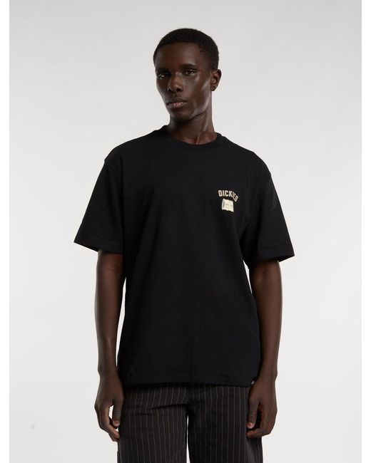 Dickies Black Service Crew T-Shirt for men