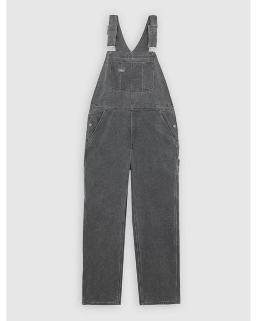 Dickies Denim Classic Latzhose, Herren, Größe in White für Herren