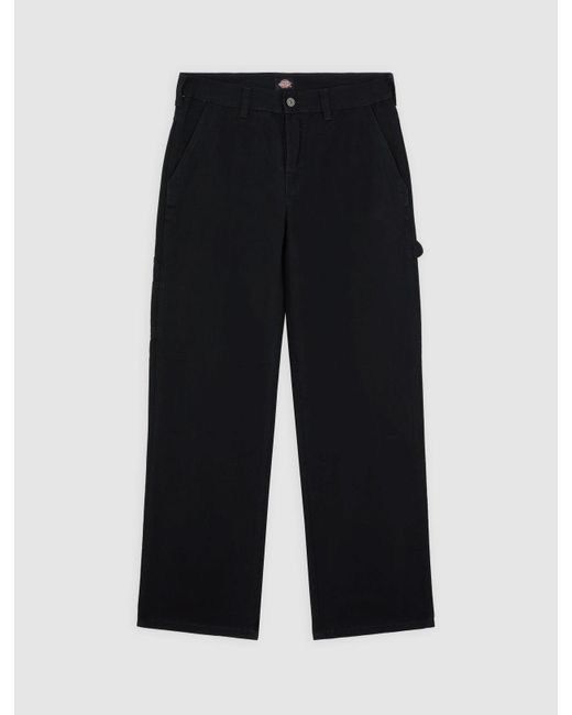 Pantalon Carpenter En Toile Légère Homme Dickies pour homme en coloris Black