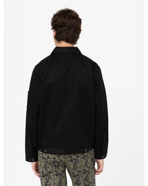 Dickies Unlined Eisenhower Jacke in Black für Herren