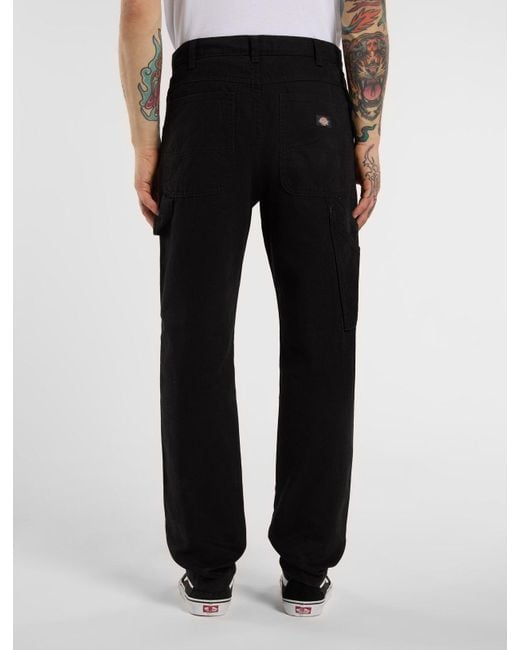 Pantalon Carpenter Duck Canvas Dickies pour homme en coloris Black