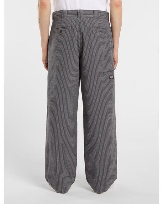 Pantalon Ample À Rayures Lima, Homme, Taille Dickies pour homme en coloris Gray