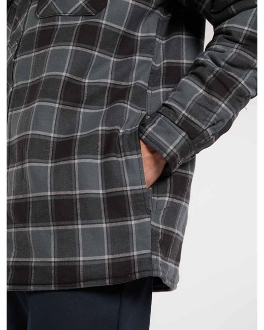 Chemise À Capuche En Polaire Et Flanelle, Homme, Taille Dickies pour homme en coloris Gray
