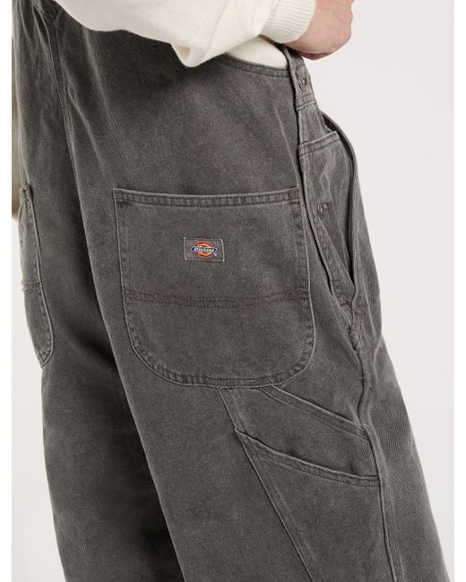 Dickies Denim Classic Latzhose, Herren, Größe in White für Herren