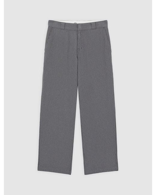 Pantalon Ample À Rayures Lima, Homme, Taille Dickies pour homme en coloris Gray
