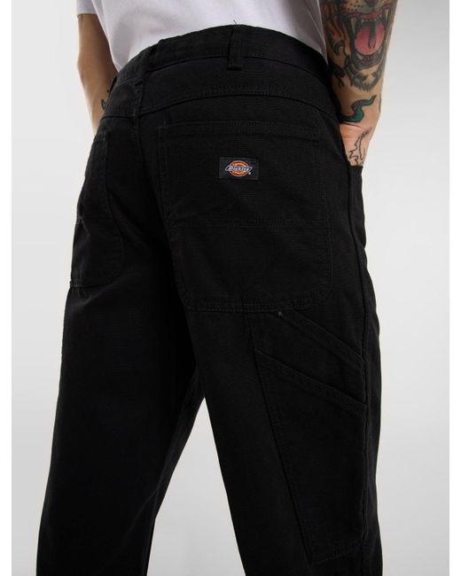 Pantalon Carpenter Duck Canvas Dickies pour homme en coloris Black