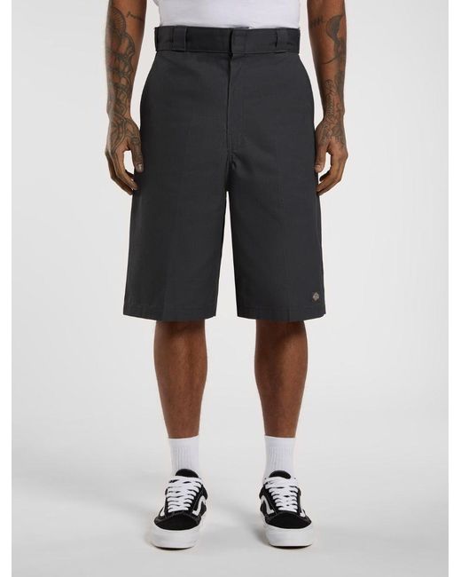 Dickies 13 Inch Multi Pocket Arbeitsshorts, Herren, Größe in Black für Herren