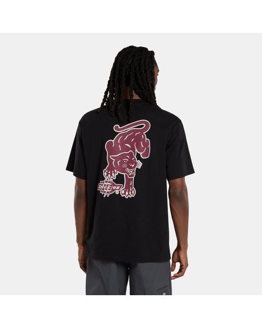 Dickies Black Graysville Light Weight T-Shirt for men