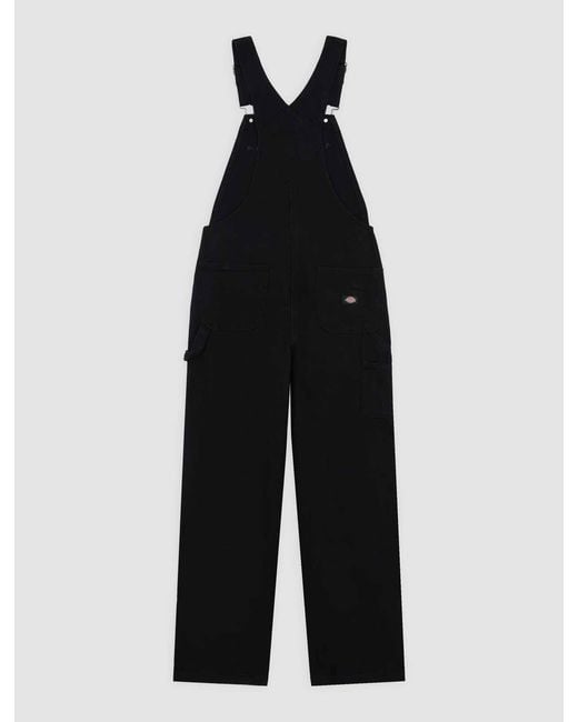 Peto De Lona Holgado, Mujer, Talla Dickies de color Black