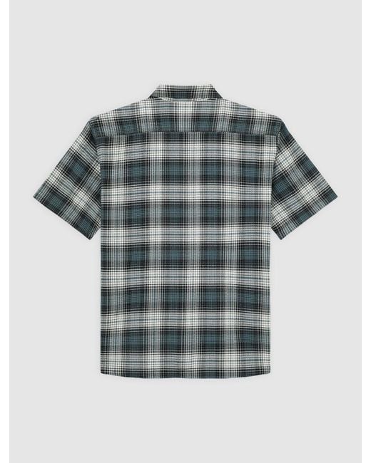Chemise À Carreaux Manches Courtes Mike Anderson, Homme, Taille Dickies pour homme en coloris Gray
