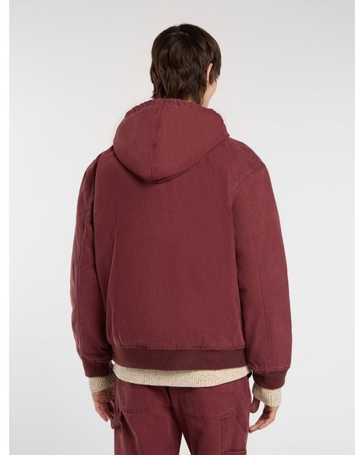 Veste À Capuche En Toile Hilham, Homme, Taille Dickies pour homme en coloris Red